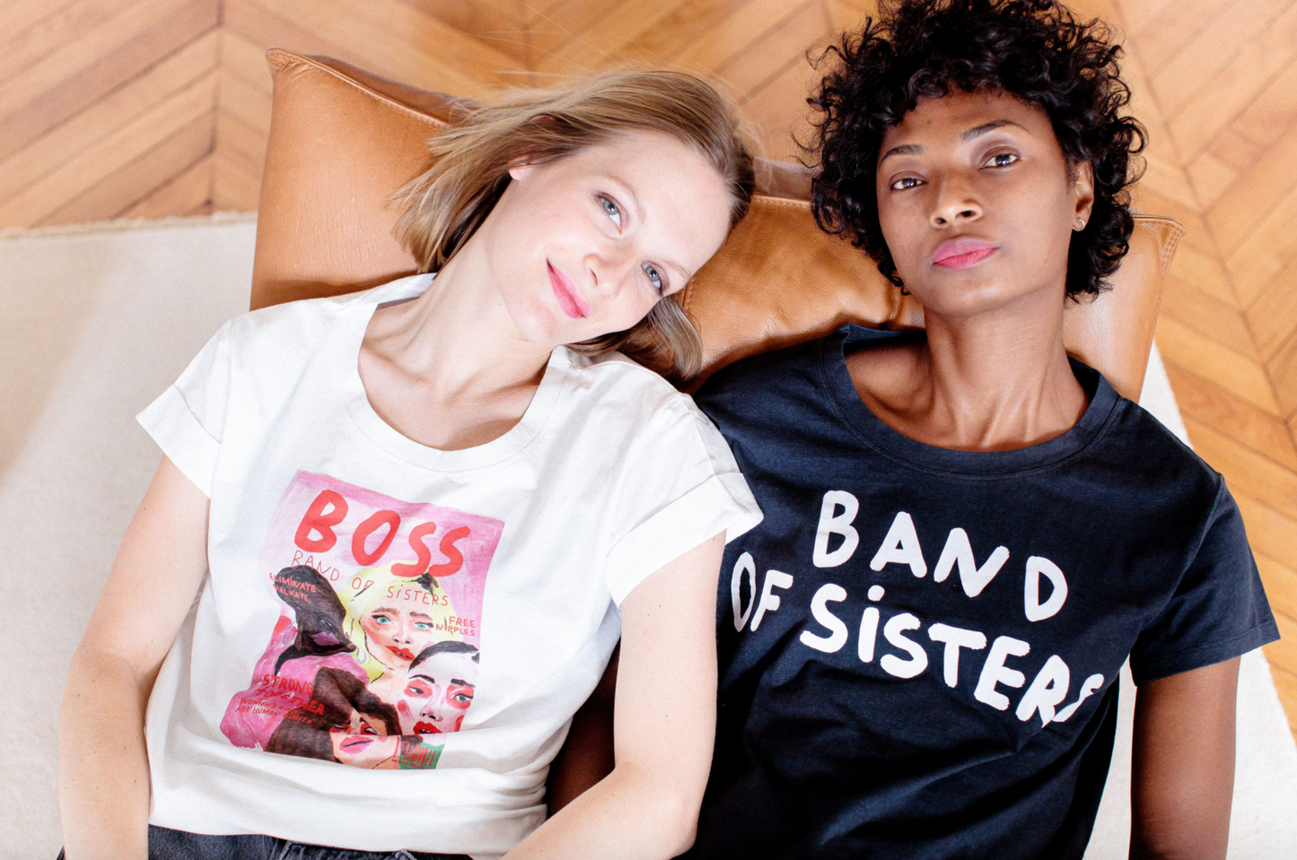 Band of Sisters COVER tee shirt X Patine X Natacha Paschal