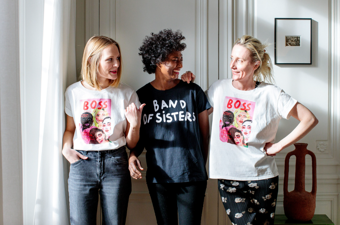 Band of Sisters COVER tee shirt X Patine X Natacha Paschal